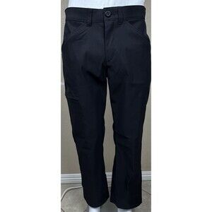 Eddie Bauer Mens Size 32x29 Black Rainier Tech Pants Strom Repel Chino New